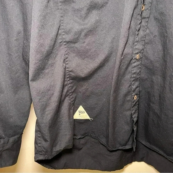 Rocawear Size 3x Y2K Hip Hop Long Sleeve Button Shirt Pyramid Logo - Picture 5 of 12